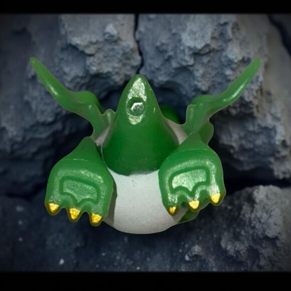 Ryans World Shelldon Green Dragon Mystery Figure Cartoon Remka Toy 2” - Picture 3 of 5